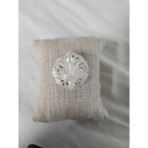 Mother of Pearl Flower Brooch